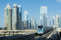 Dubai Metro Royalty Free Stock Photo